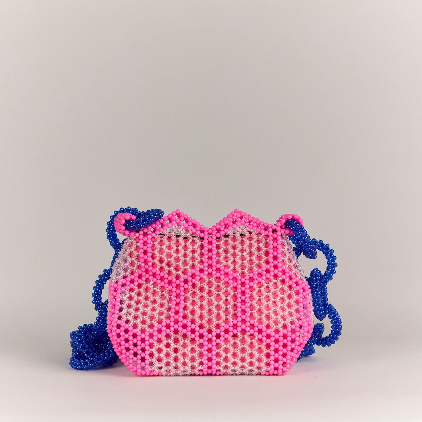 PINK ROPE CHAIN MESSENGER BAG