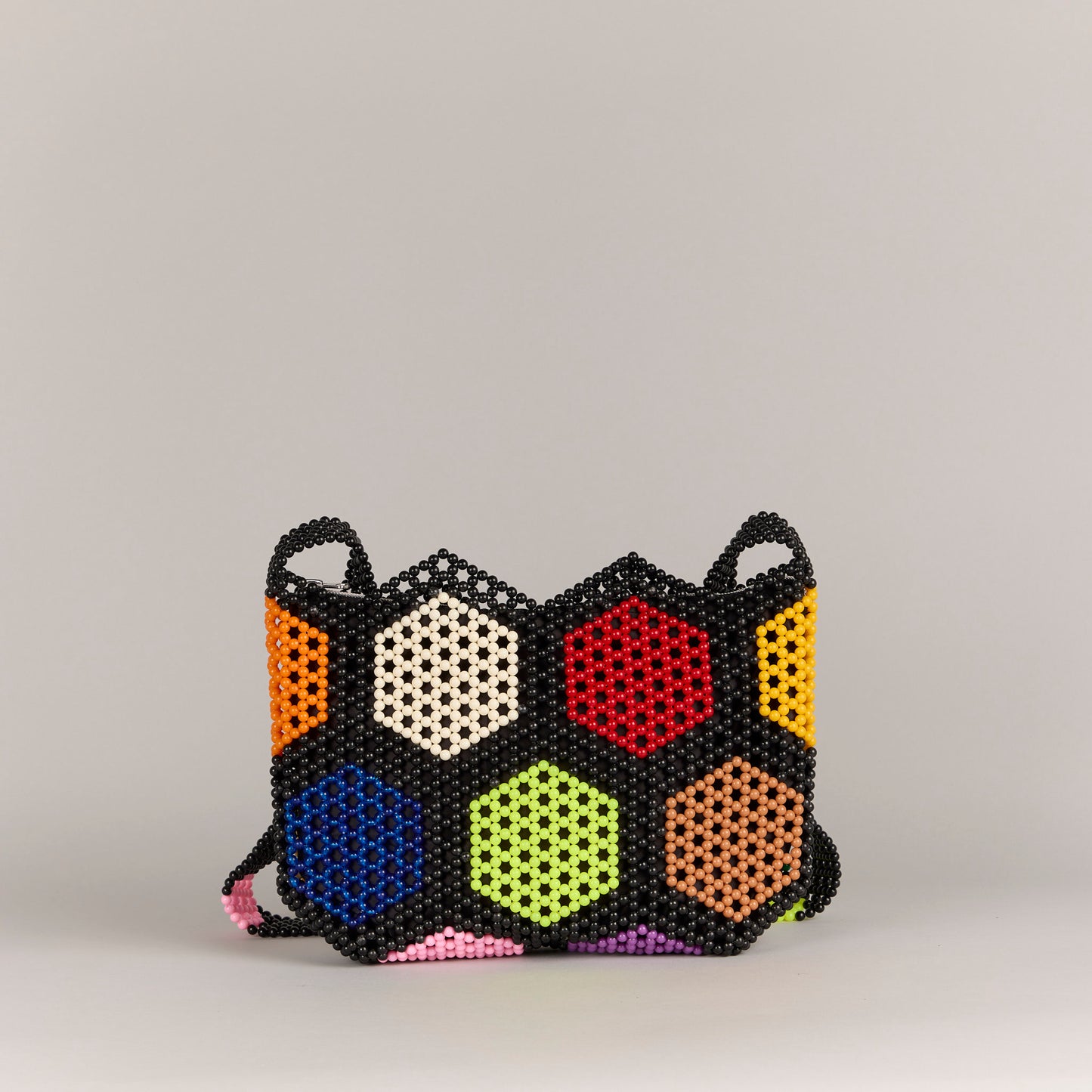 BEADED RUBIX CROSSBODY BAG
