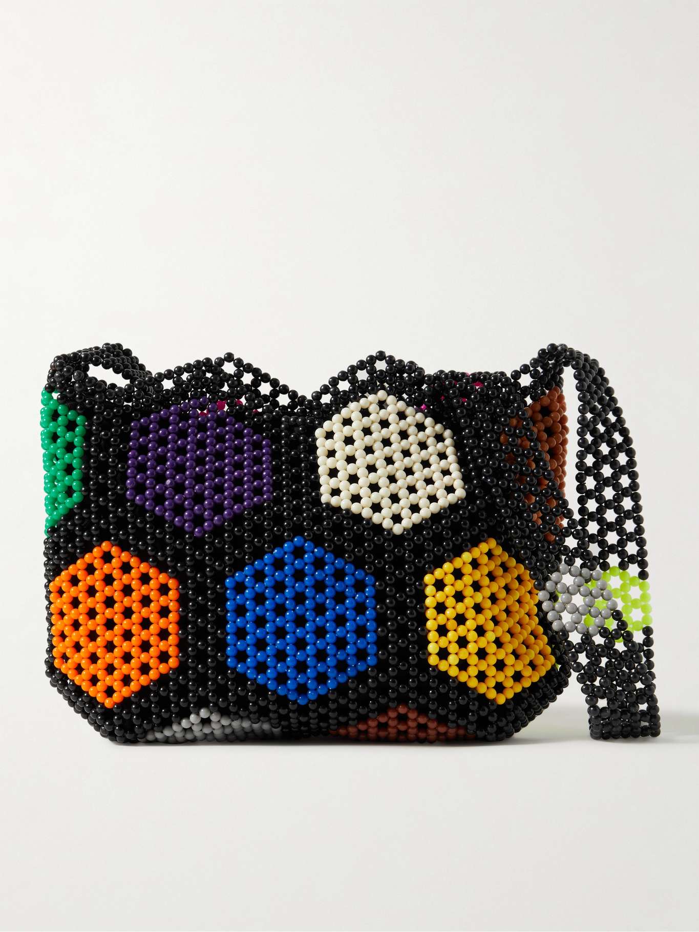 BEADED RUBIX CROSSBODY BAG