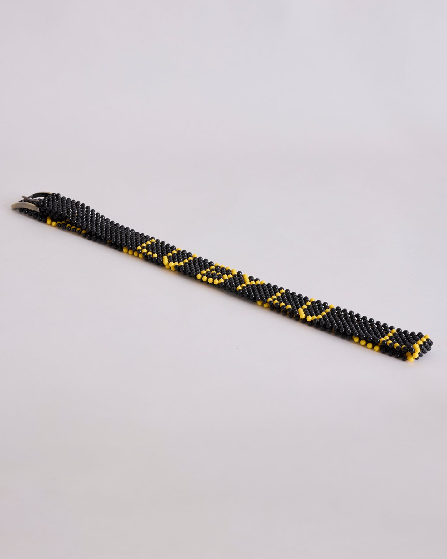 LU MONOCHROME BEADED BELT