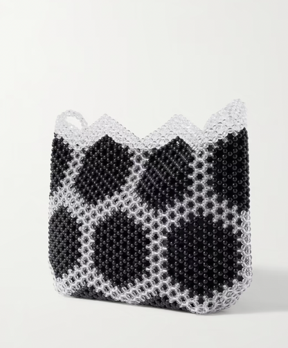BEADED 3M MESSENGER BAG